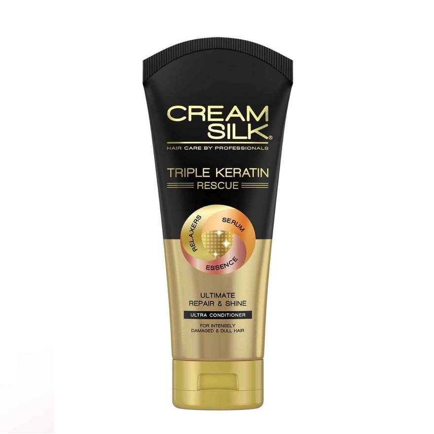 Cream Silk Triple Keratin Rescue Conditioner Ultimate Repair & Shine 340ML