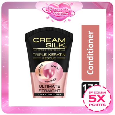 CREAMSILK - Cream Silk Triple Keratin Rescue Conditioner Ultimate Straight 170ML