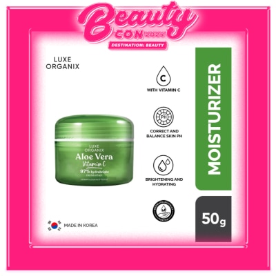 LUXE ORGANIX Luxe Organix 97% Aloe Vera Vitamin C Hydrabright Moisturizer 50g