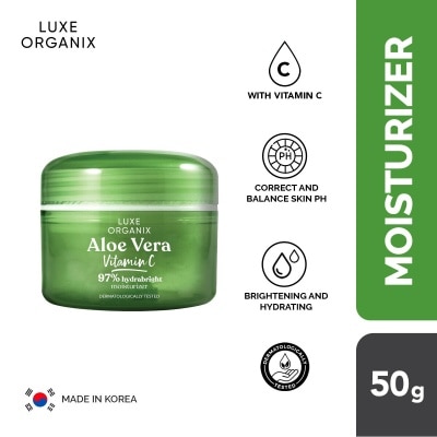 LUXE ORGANIX Luxe Organix 97% Aloe Vera Vitamin C Hydrabright Moisturizer 50g