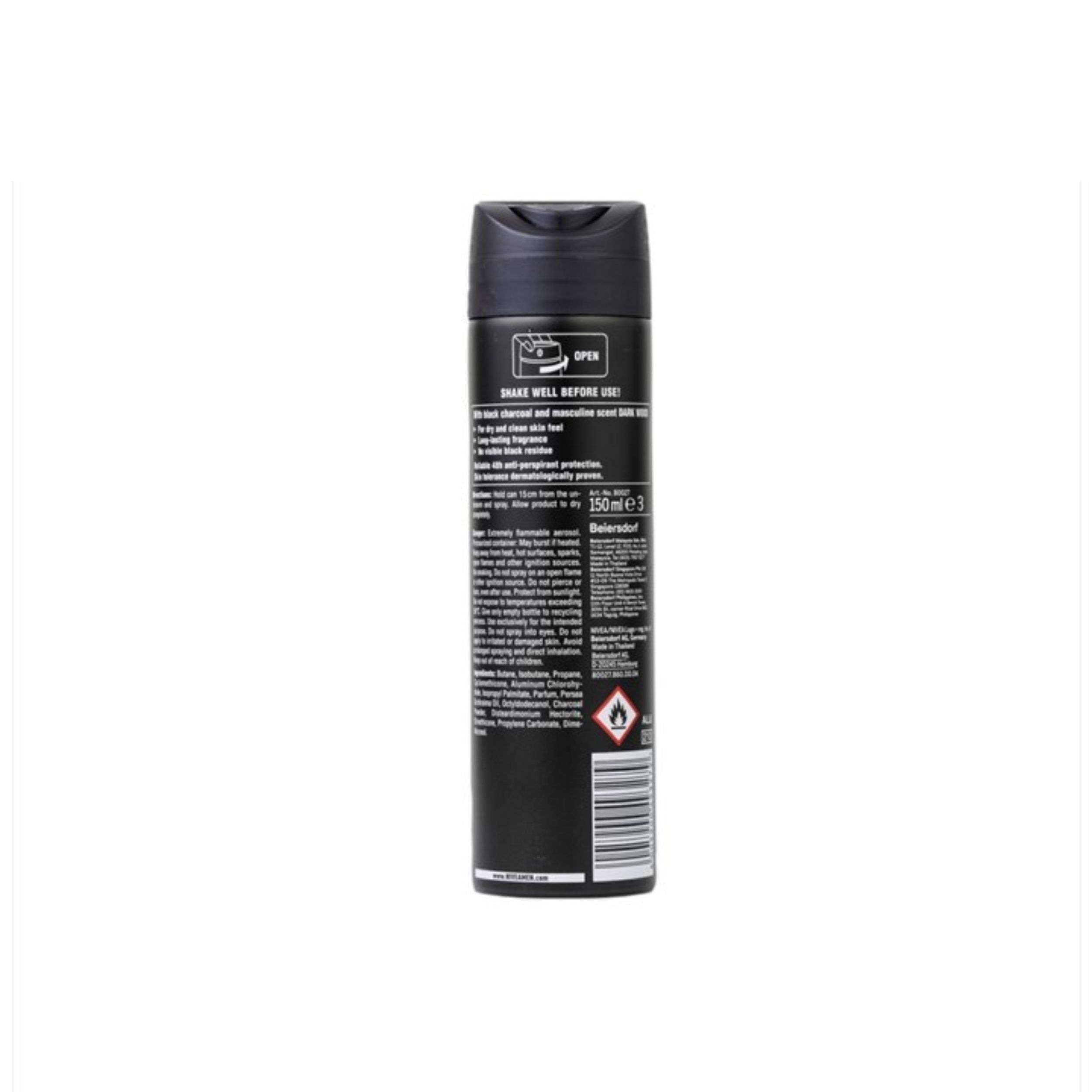 Men Deodorant Deep Anti-Perspirant Spray 150ml