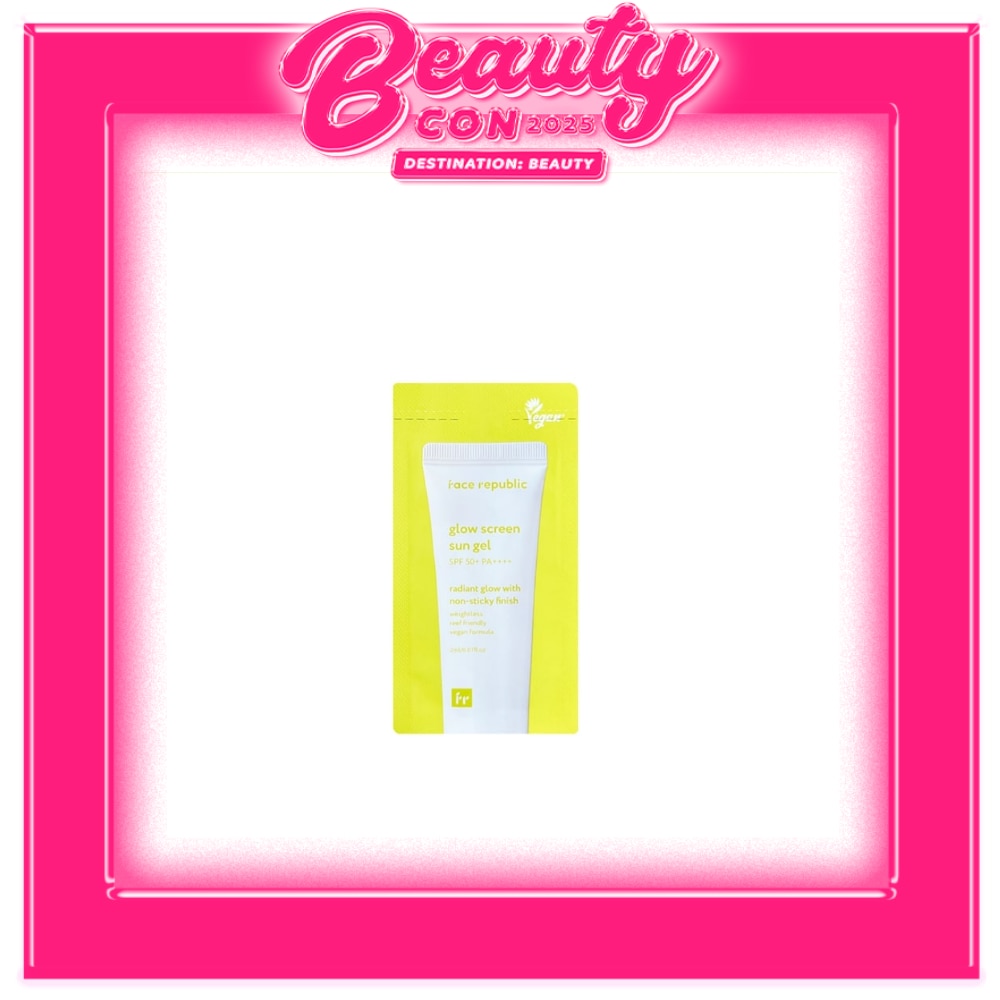 FACE REPUBLIC Glow Screen Sun Gel SPF 50+ PA++++ 2ml