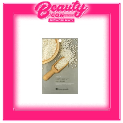 FACE REPUBLIC FACE REPUBLIC Sleeping Beauty Face Mask Whitening Rice Formula 23g