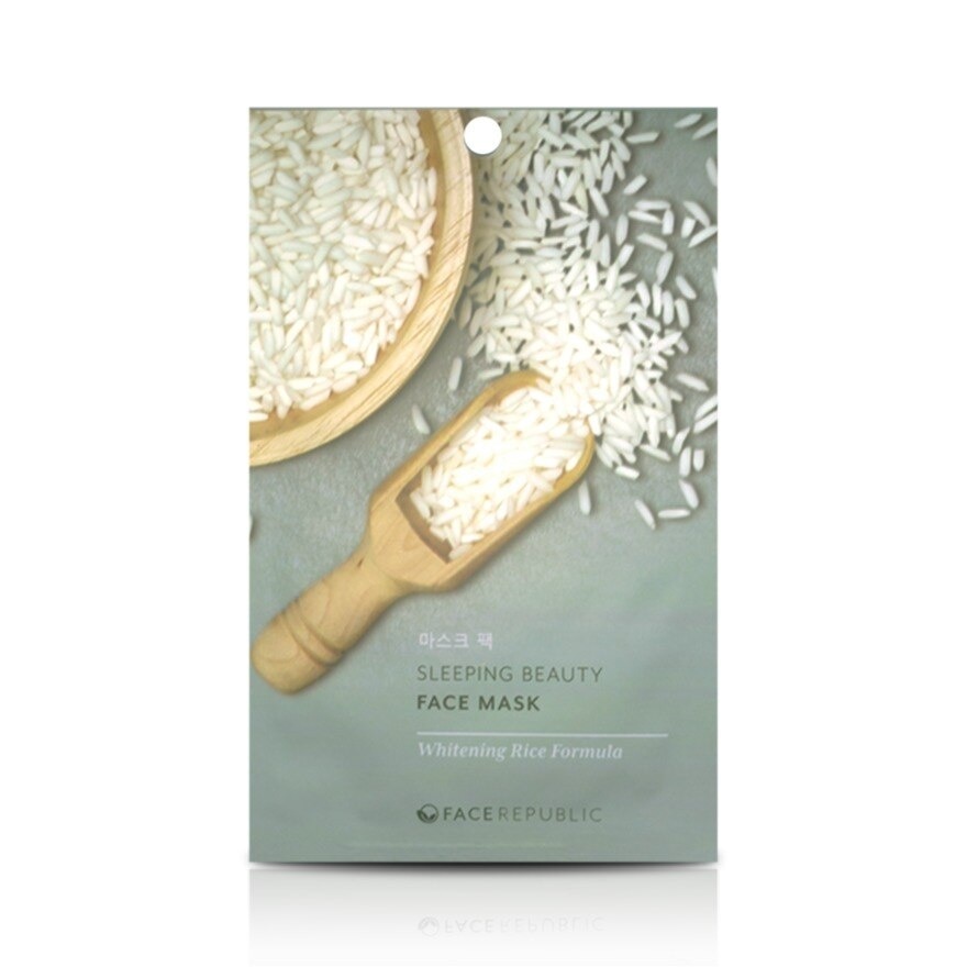 Sleeping Beauty Face Mask - Whitening Rice Formula - 23 G