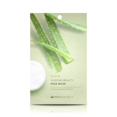 FACE REPUBLIC Sleeping Beauty Face Mask - Soothing Aloe Extract - 23 G