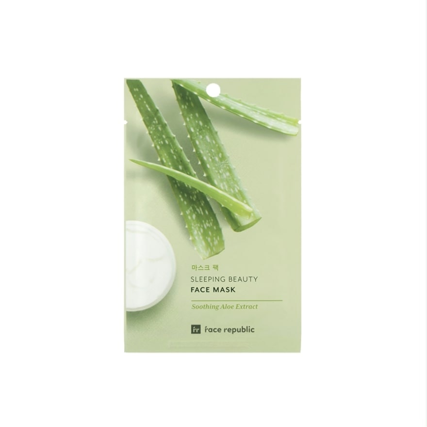 FACE REPUBLIC Sleeping Beauty Face Mask - Soothing Aloe Extract 23g