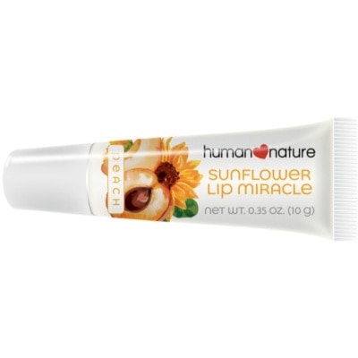 HUMAN NATURE Sunflower Lip Miracle 10g - Peach