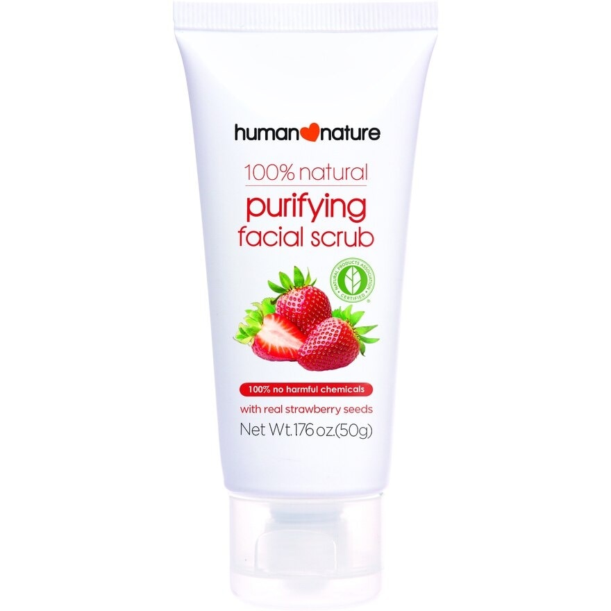 Purifying Facial Scrub with Strawberry Seeds 50g