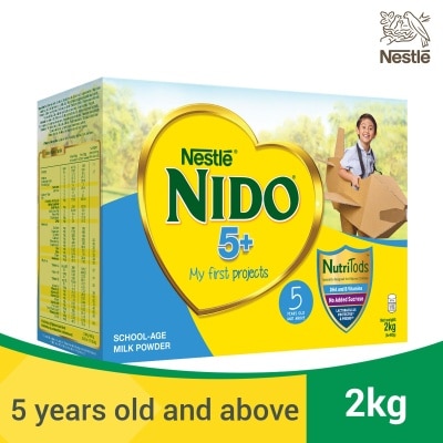 NIDO 5+ Powdered Milk Drink for Pre-Schoolers Above 3 Years Old 2kg