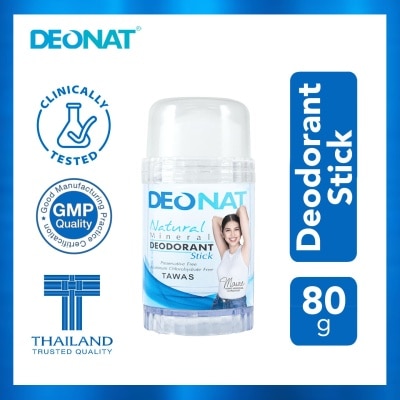 DEO NAT Natural Mineral Deodorant Stick 80g