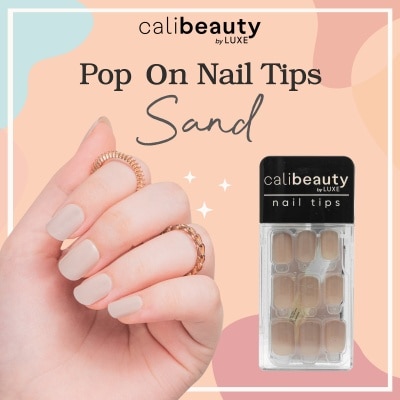 CALI BEAUTY Nail Tips Sand 24 Tips