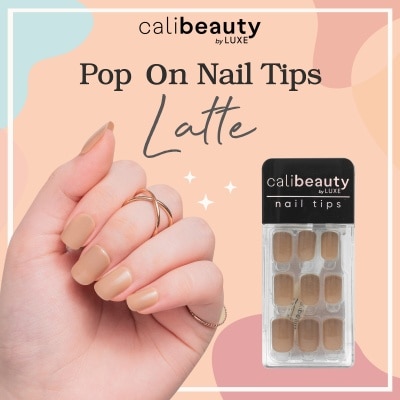 CALI BEAUTY Nail Tips Latte 24 Tips