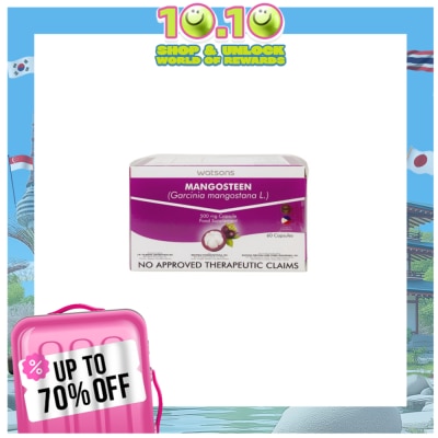 WATSONS GENERICS WATSONS GENERICS Mangosteen 500mg Sold Per Piece