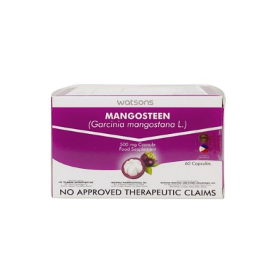 WATSONS GENERICS WATSONS GENERICS Mangosteen 500mg Sold Per Piece