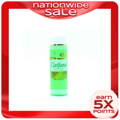 GT COSMETICS Clarifiance Facial Toner and Cleanser 120ml