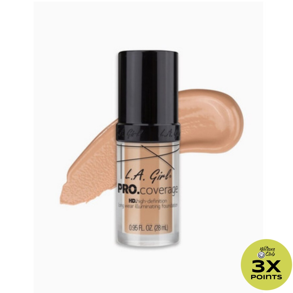 LA GIRL Pro. Coverage Liquid Foundation - Porcelain 28ml