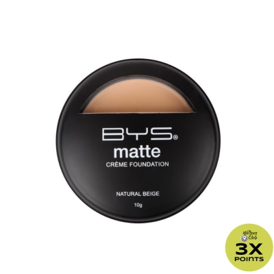 BYS Matte Creme Foundation - Natural Beige