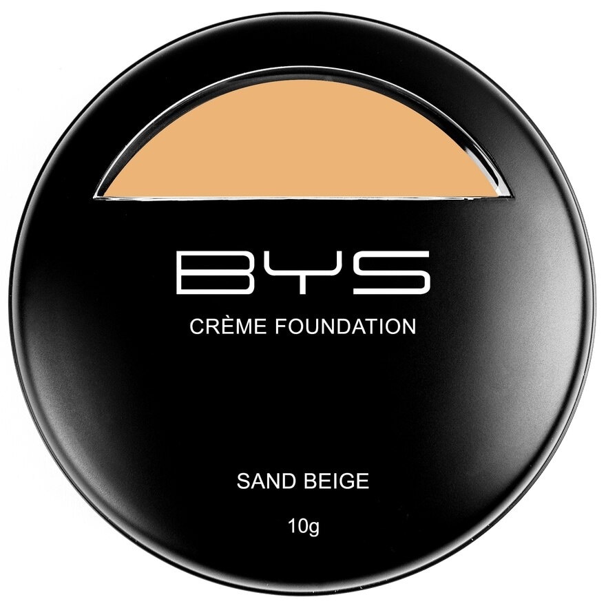 Foundation Cream W/Sponge - Sand Beige