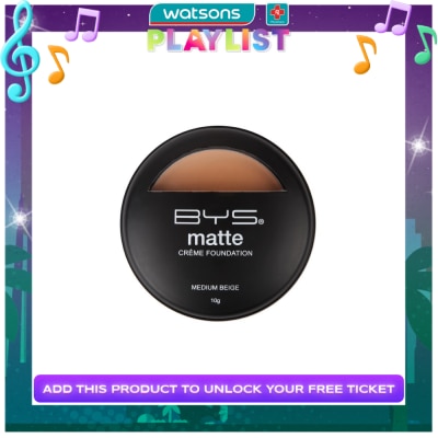 BYS Matte Creme Foundation - Medium Beige