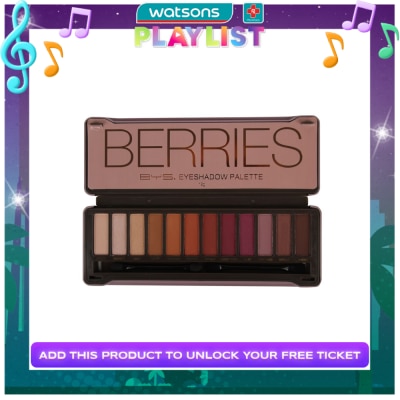BYS Eyeshadow Palette Berries 12g