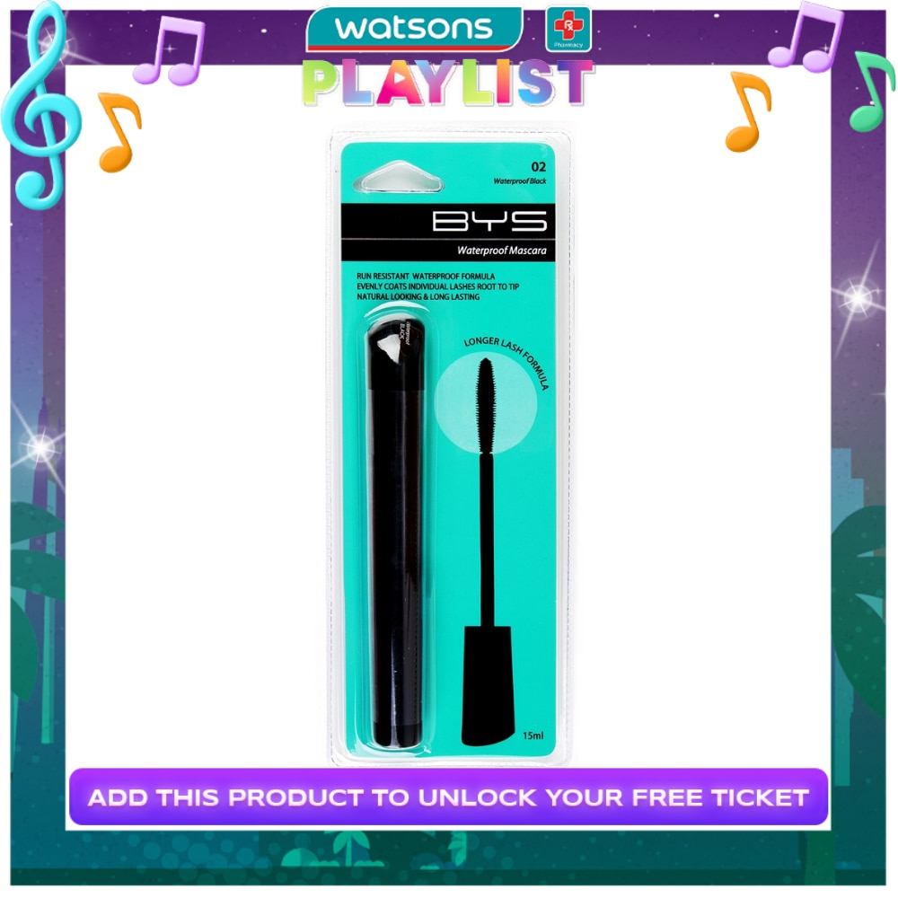 Blistered Mascara Waterproof Black 15ml