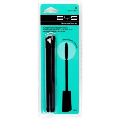 BYS Blistered Mascara Waterproof Black 15ml