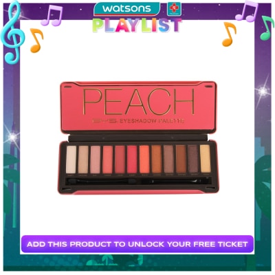 BYS Eyeshadow Palette Tin - Peach 12g