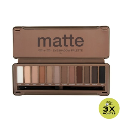 BYS Eyeshadow Palette Tin - Matte