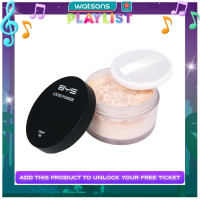 BYS Loose Powder with Puff - Light