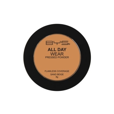 BYS All Day Wear Pressed Powder - Sand Beige