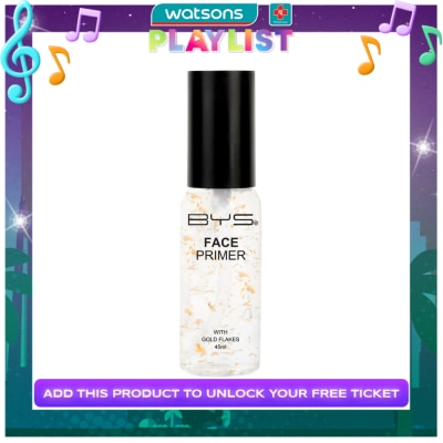 BYS  Face Primer with Gold Flakes 45ml