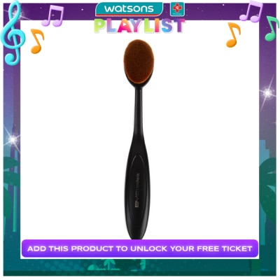 BYS Synthetic Oval Contour Brush