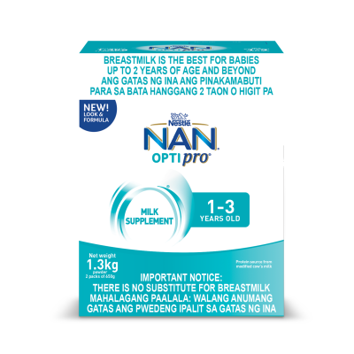 NAN OptiPro Three Milk Supplement For Children 12-36 Months 1.3kg