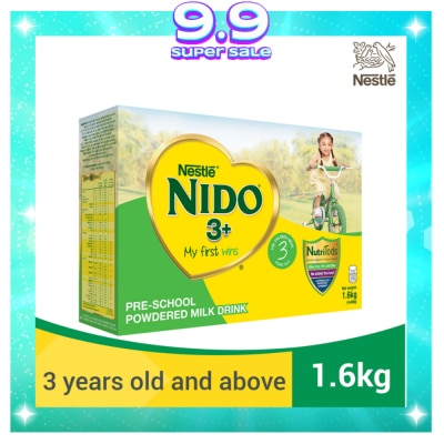 NIDO Powdered Milk Drink for Pre-Schoolers Above 3 Years Old 1.6kg