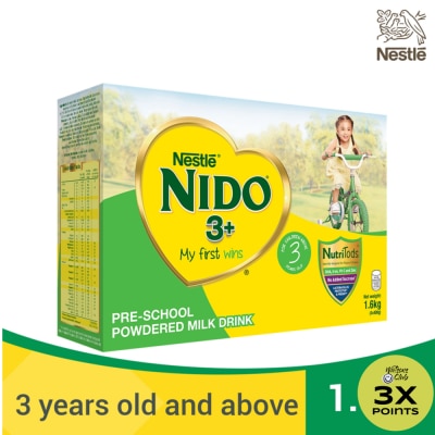 NIDO Powdered Milk Drink for Pre-Schoolers Above 3 Years Old 1.6kg