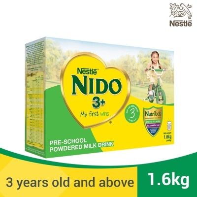 NIDO Powdered Milk Drink for Pre-Schoolers Above 3 Years Old 1.6kg