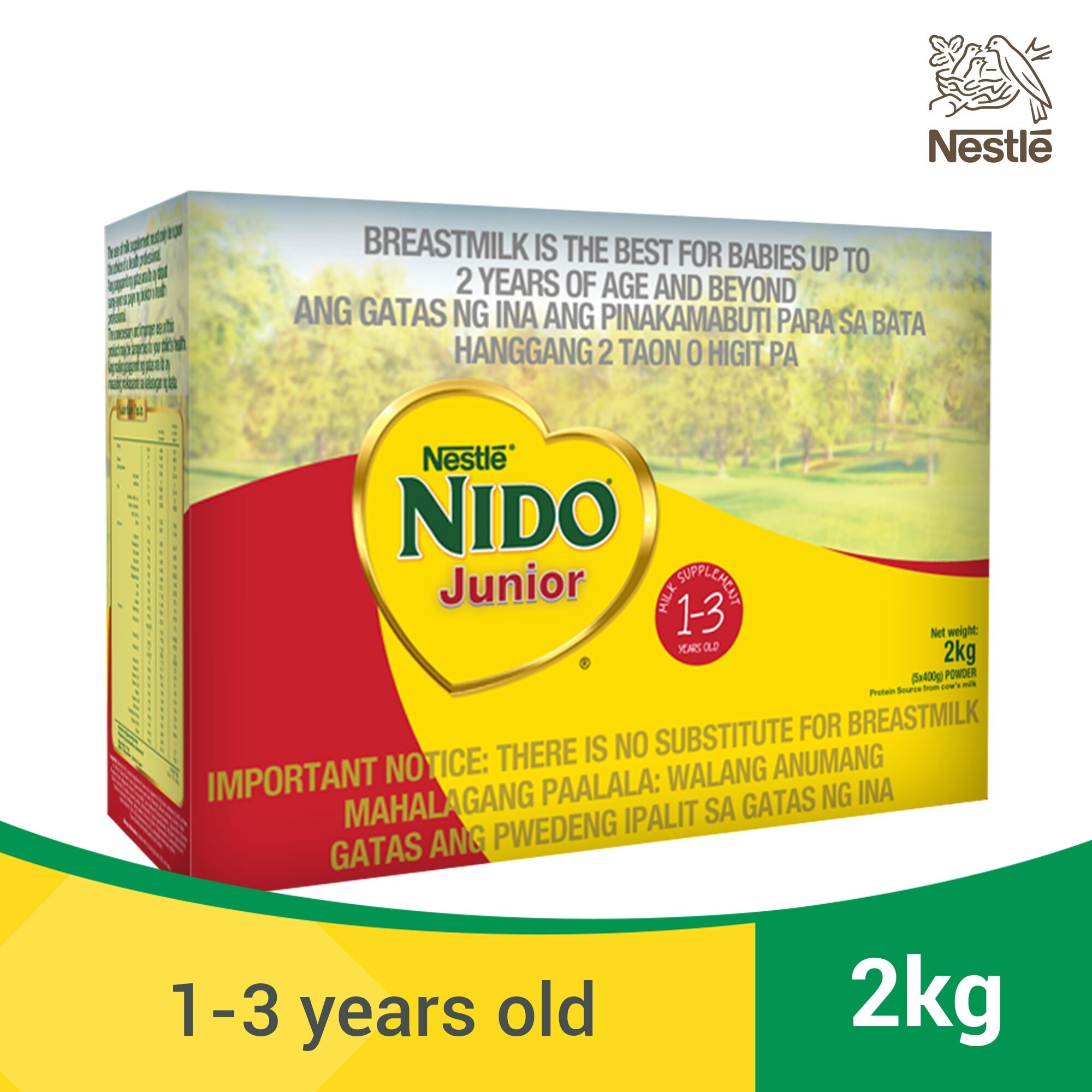 Junior Milk Supplement For Kids 1-3 Years Old 2kg