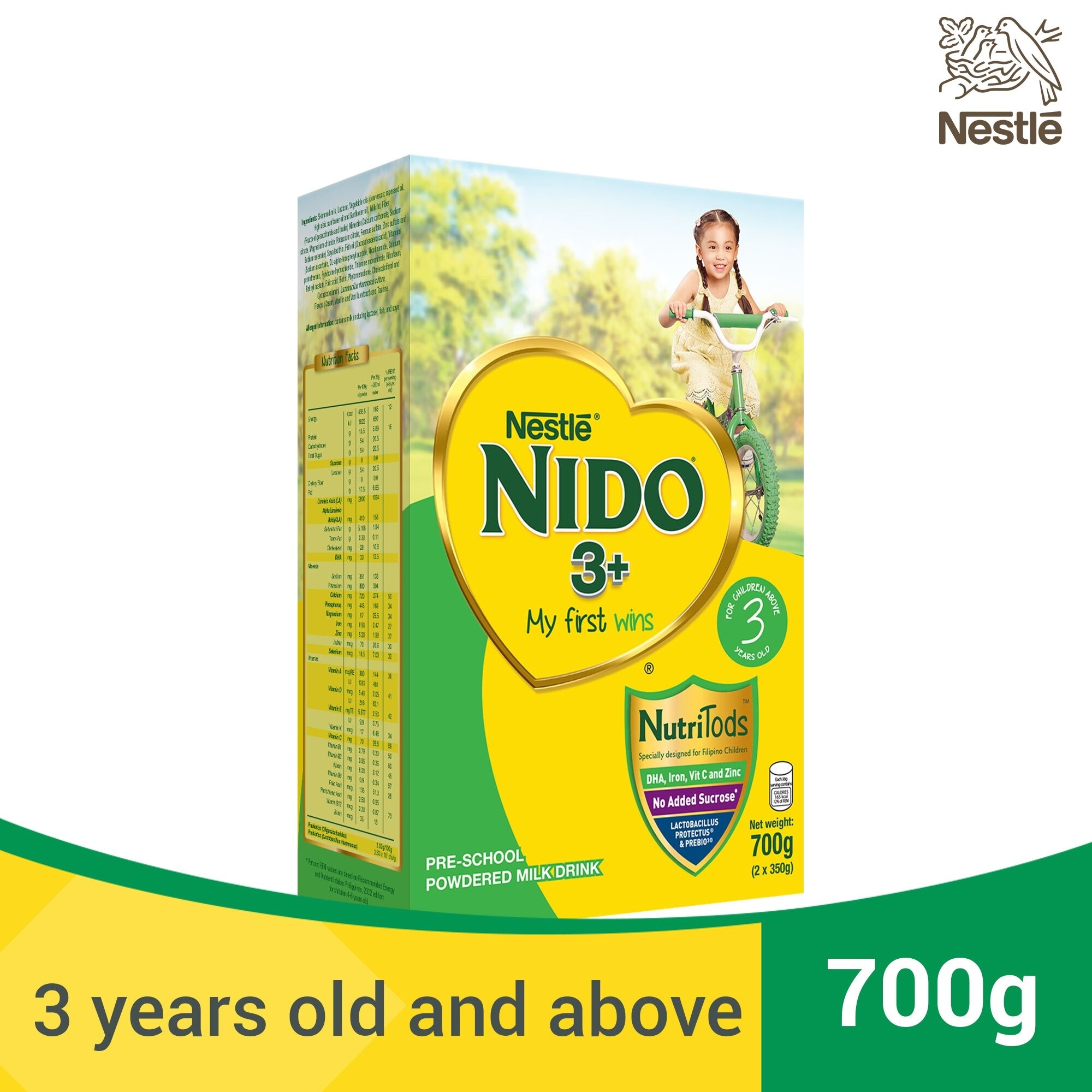 Powdered Milk Drink for Pre-Schoolers Above 3 Years Old 700g