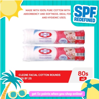 CLEENE - Cotton Rounds Multi Purpose 80s x 2 packs
