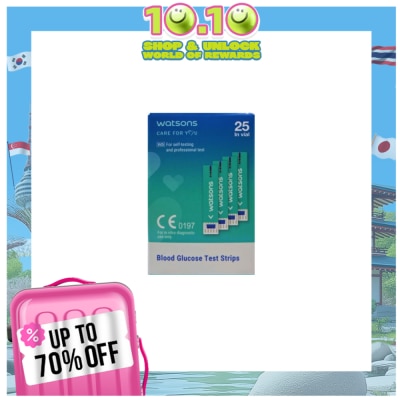 WATSONS WATSONS Blood Glucose Strips x25