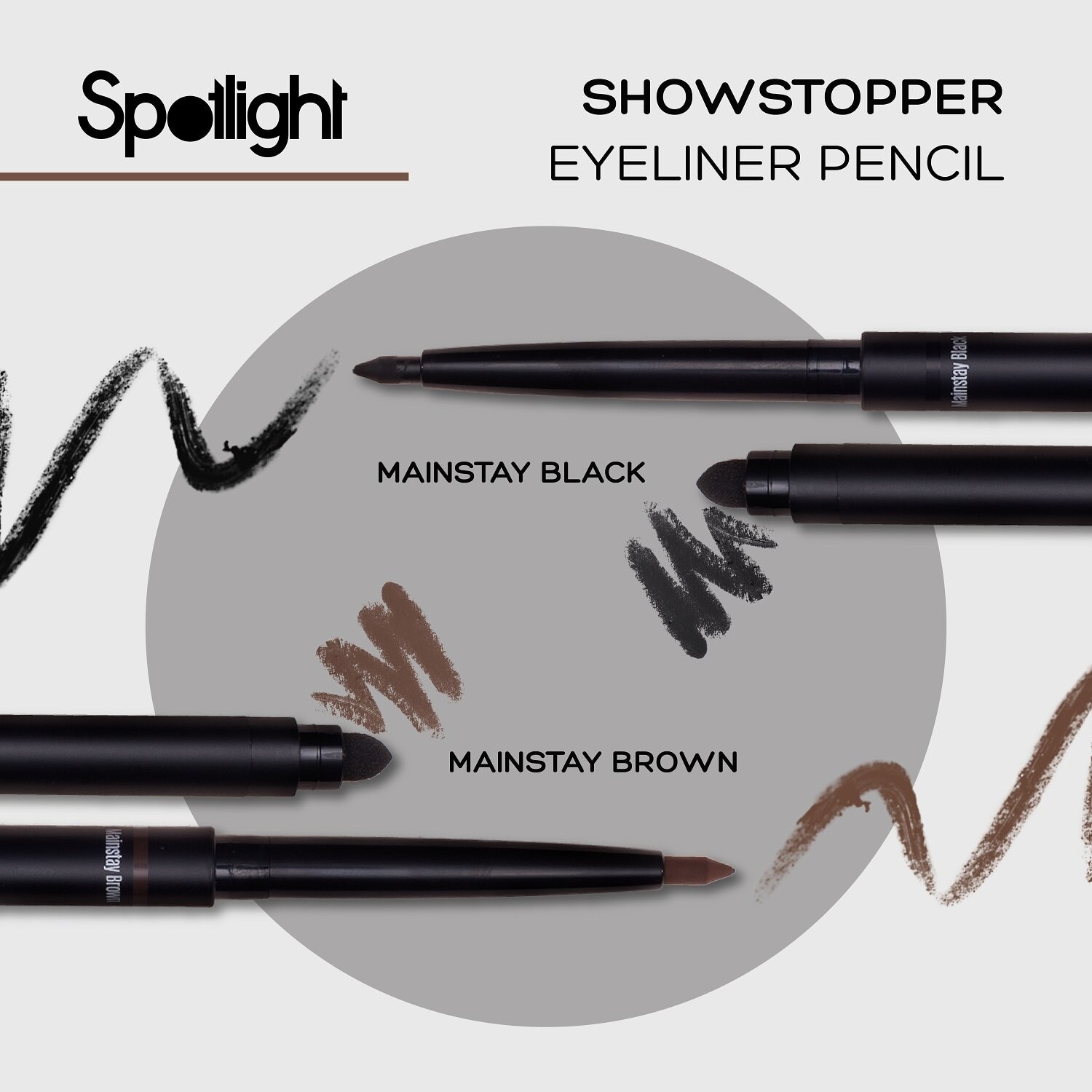 Show Stopper Eyeliner Pencil Mainstay Brown 0.28g