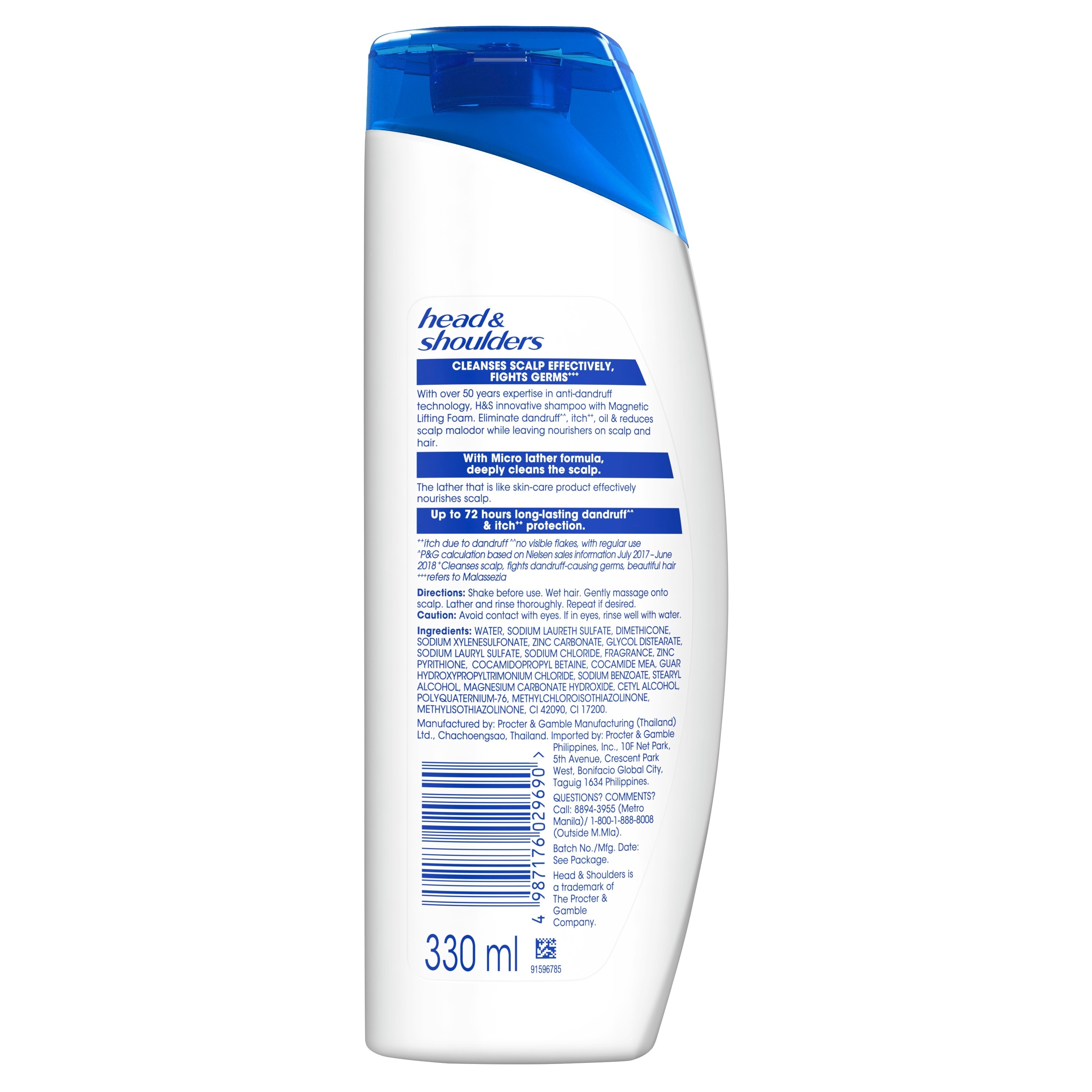 Shampoo Antibacterial 330ml