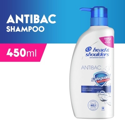 HEAD N SHOULDERS Shampoo Antibacterial 450ml