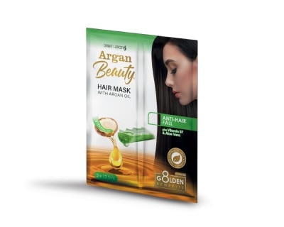 ARGAN BEAUTY Beauty Hair Mask with Argan Oil Anti- Hairfall plus Vitamin B7 & Aloe Vera