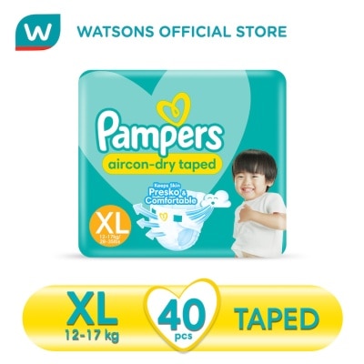 PAMPERS PAMPERS Baby Dry Taped Diapers XL 40s