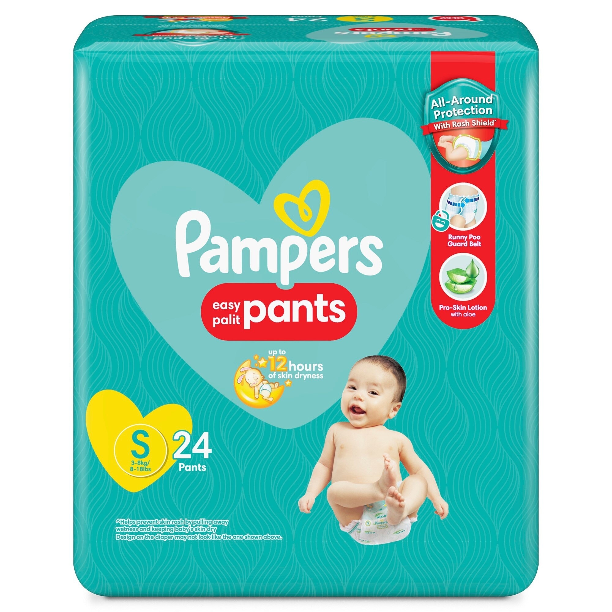 Baby Dry Pants Economy Diaper Small 24