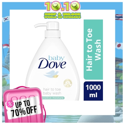 BABY DOVE Hair to Toe Wash Sensitive Moisture 1L