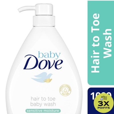 BABY DOVE Hair to Toe Wash Sensitive Moisture 1L