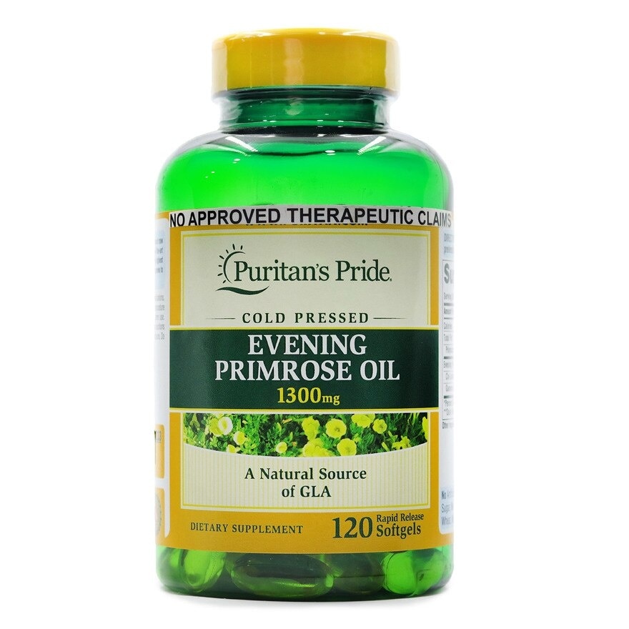 Evening Primrose Oil 1300mg 120 softgels Puritan's Pride