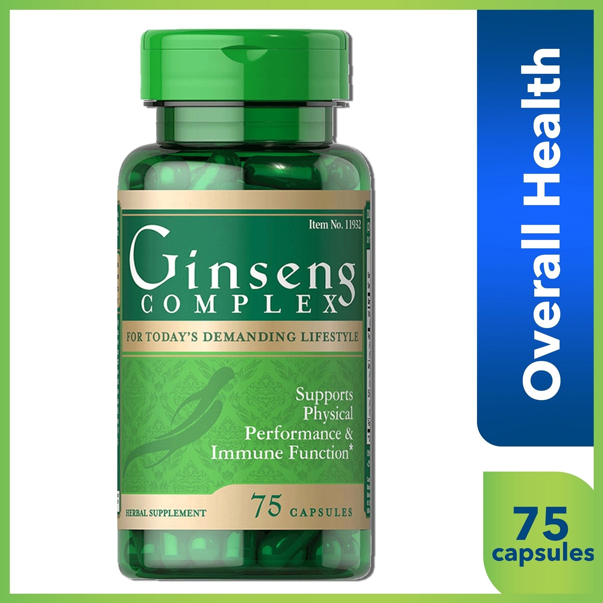 Ginseng Complex 75 Capsules